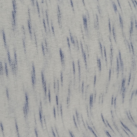 Lane Bryant Blue and White Long Sleeve Knit Top - Picture 11 of 11